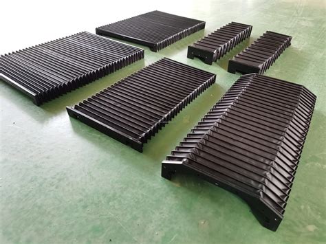 Cnc Plastic Accordion Linear Guide Rail Protection Slideway Cover