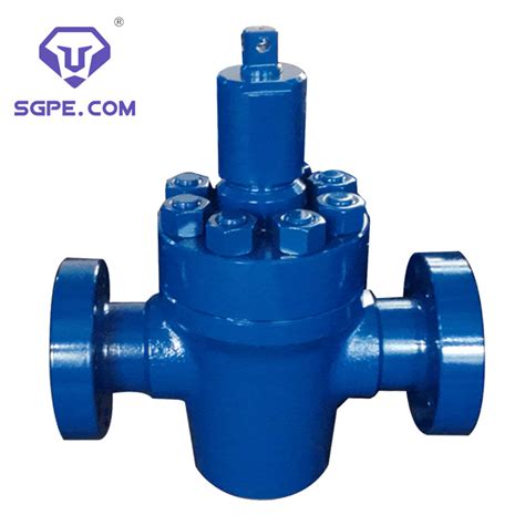 API 6A Wellhead Mud Gate Valve For Oilfield Applications Wellhead Mud