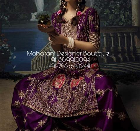 Buy Party Wear Sharara Suit Online Maharani Designer Boutique