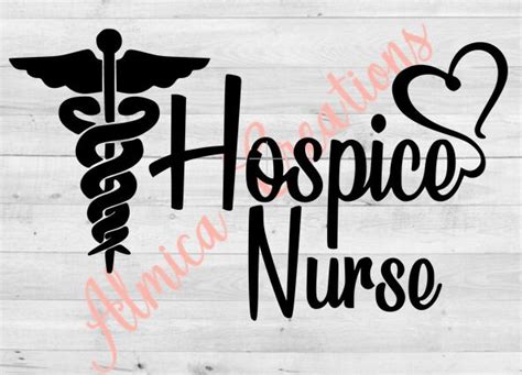 Hospice Nurse Svg Etsy