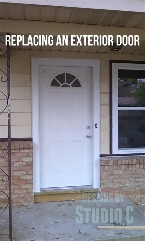 Replacing An Exterior Door