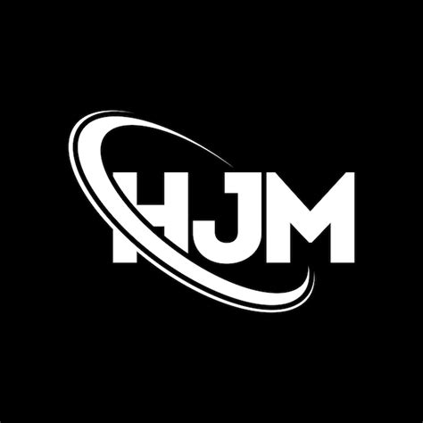premium vector hjm logo hjm letter hjm letter logo design initials