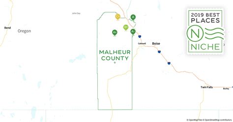 Malheur County Map