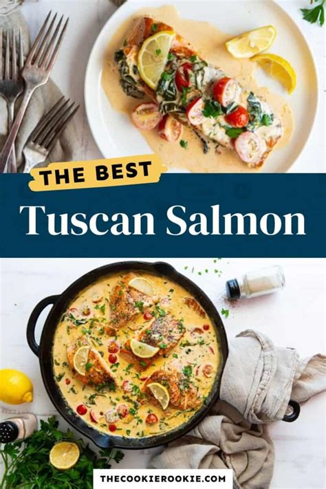 Tuscan Salmon Recipe The Cookie Rookie