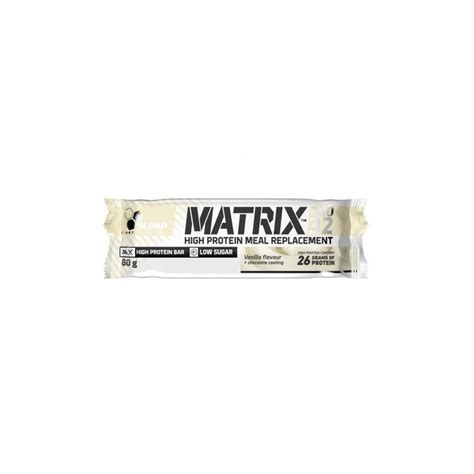 OLIMP BATON MATRIX PRO 32 WANILIA 80G BIAŁKOWY