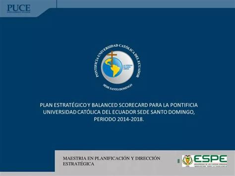 Ppt Maestria En Planificaci N Y Direcci N Estrat Gica Powerpoint