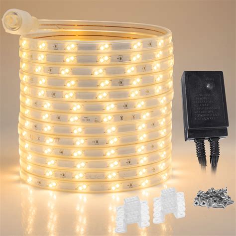 WYZworks 480LEDs 25ft Warm White 16 Mode LED Strip Light SMD 2835