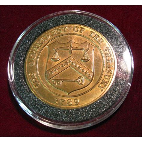 376 1789 Us Denver Mint Medal Bronze Encapsulated