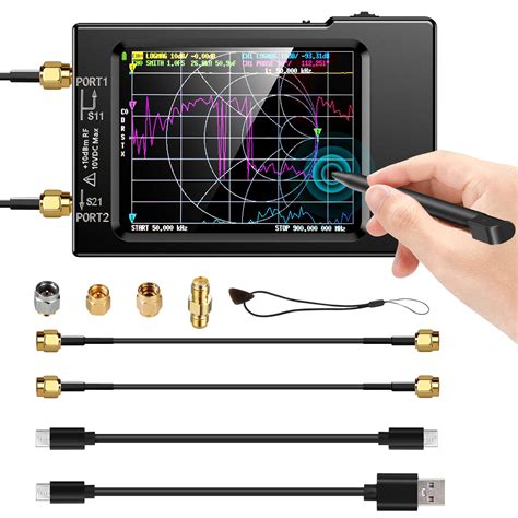 Buy Elikliv NanoVNA H Vector Network Analyzer 10KHz 1 5GHz Latest HW