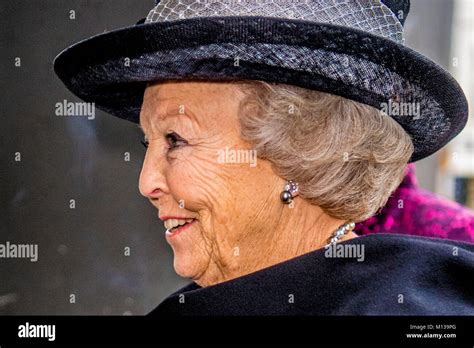 Utrecht The Netherlands 22nd Jan 2018 Princess Beatrix Of The