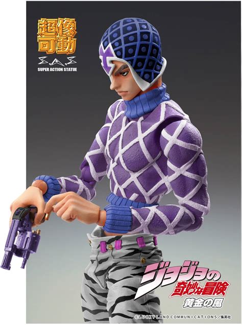 Super Action Figure Guido Mista SP Sex Pistols Third JoJo S Bizarre Adventure Part 5 HLJ