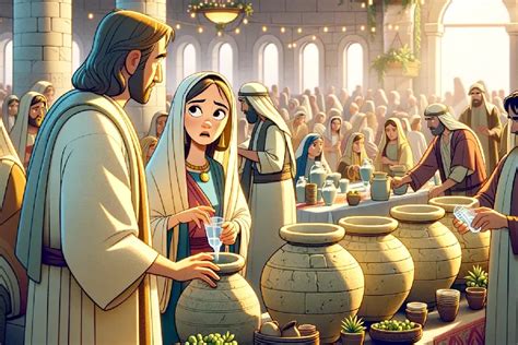 Jesus Turns Water Into Wine Faithful Fable