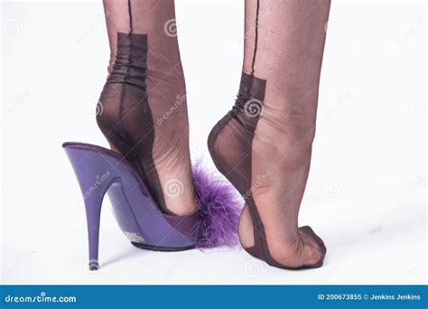 High Heels Stock Image Image Of Stockings Vintage 200673855