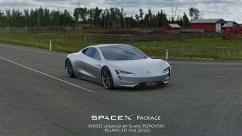 Une vidéo montre la Tesla Roadster SpaceX réaliser le 0 à 100 km h en 1