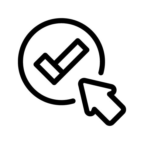 selection icon vector symbol design illustration  vector art