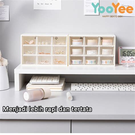 Jual Yooyee Kotak Laci Mini Serbaguna Storage Box Kotak Perhiasan