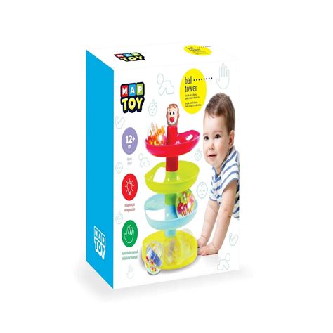 Ball Tower Torre De Bolinha Brinquedo Didatico Maptoy Shopee Brasil