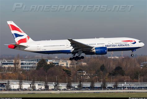 G YMMA British Airways Boeing 777 236ER Photo By Wolfgang Kaiser ID