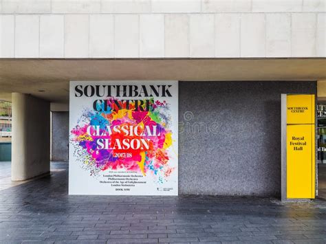 Classical Season At Southbank Centre In London Hdr Editorial Stock