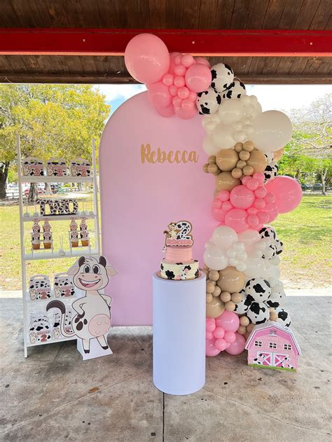 La Vaca Lola Cake Topper Etsy