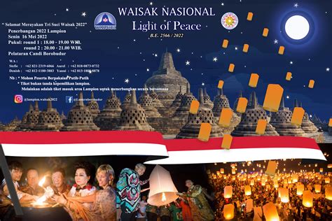 Beli Tiket Festival Lampion Waisak Nasional Promo Januari