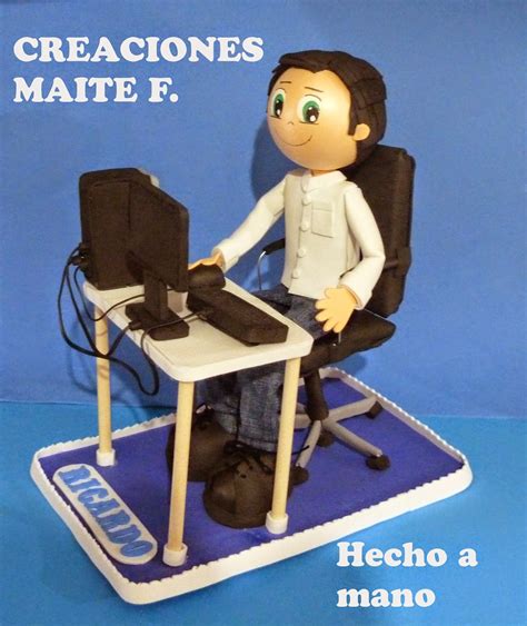 Manualidades Y Creaciones Maite F FOFUCHO INFORMATICO SENTADO