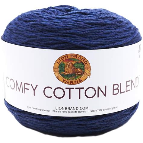 Lion Brand Yarn Comfy Cotton Blend Spectrum Yarn - Walmart.com ...