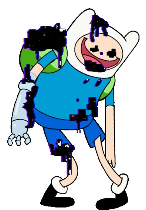 Mid Pibby Finn Over Pibby Apocalypse Finn Fandom Apocalypse