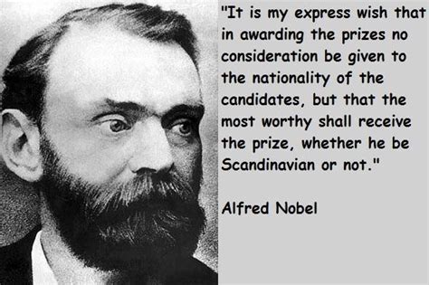 Alfred Nobel Famous Quotes Quotesgram