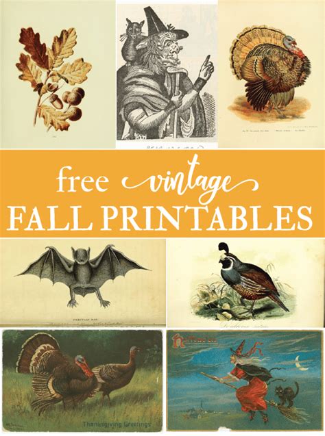 Free Vintage Fall Images - Home Sweet Farm Home