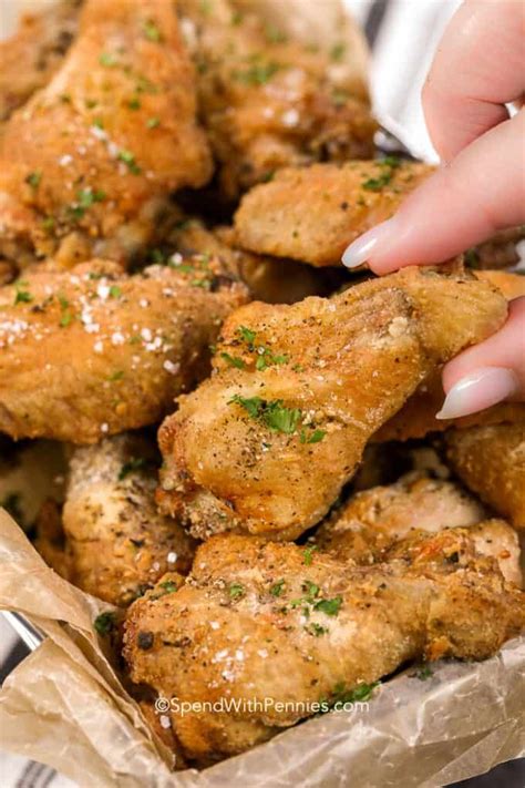 Air Fryer Chicken Wings By Spend With Pennies And Tons Of Great Air