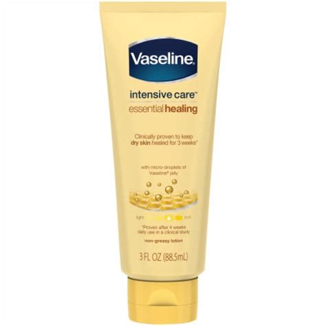 Vaseline Intensive Care Essential Healing Lotion 3 Fl Oz Kroger