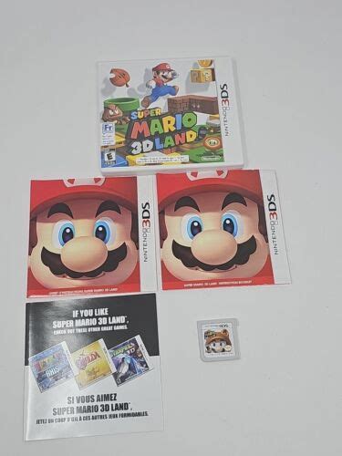 Super Mario 3d Land Nintendo 3ds 2011 Cib Complete Tested Ebay