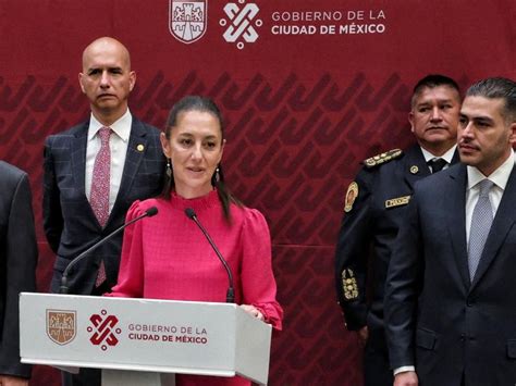 Sheinbaum Destaca Reducción Del 60 1 Por Ciento En Delitos De Alto Impacto En La Cdmx