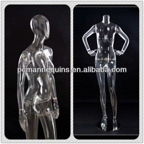 Pc Transparent Clear Mannequins On Sale From China Top Plastic