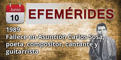 Efemerides Carlos Sosa Radio Nacional