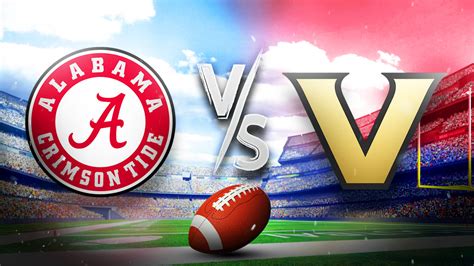 Alabama Vs Vanderbilt Prediction Odds Pick For College Football Week 6