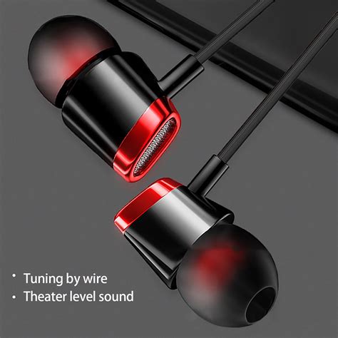 Plug In Earbuds For Laptop Mono Earbud Headphones High Impedance Headphones Soft Earbuds Wi