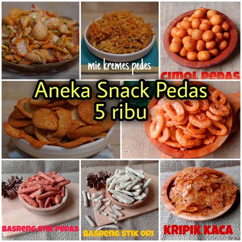 Jual ANEKA SNACK PEDAS 5 RIBU CEMILAN 5 RIBU JAJANAN MURAH SNACK