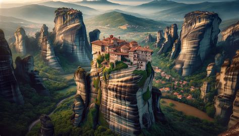 exploring  sacred monasteries  greece