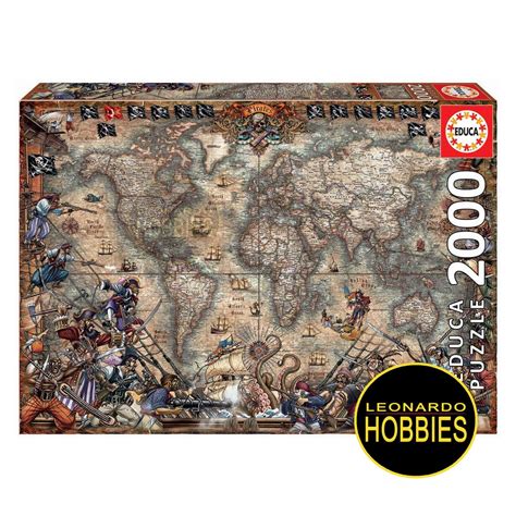 Mapa De Piratas Piezas Educa Leonardo Hobbies