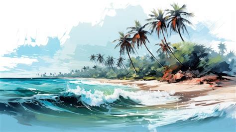 Premium Ai Image Vector Art Of Holiday Summer Travel Vacation