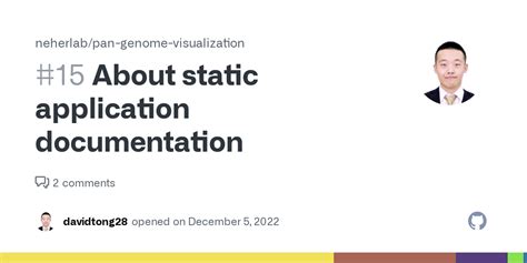 About static application documentation · Issue #15 · neherlab/pan ...