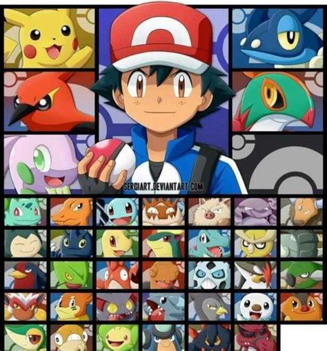 Todos Los Pokemon De Ash Y Sus Evoluciones Parte 2 Remnant Ash In The