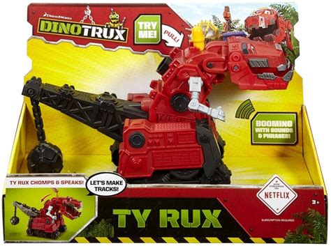 Dinotrux Ty Rux Deluxe Figure With Sound 2017 Mattel Toys Toywiz