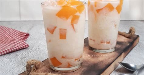 Resep Es Yakult Jelly Mangga Oleh Umi Baroroh Cookpad