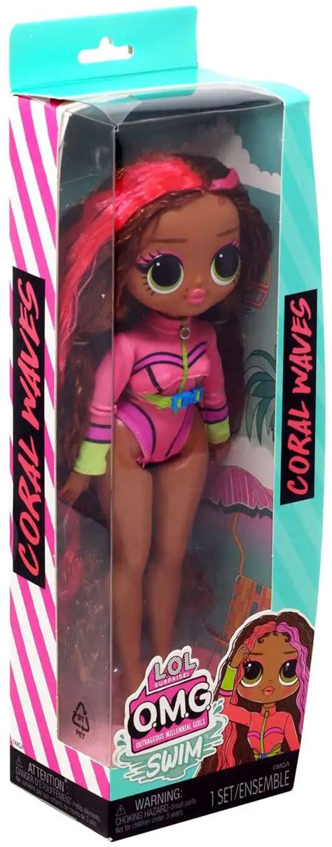 Lol Surprise Swim Omg Coral Waves Fashion Doll Mga Entertainment Toywiz