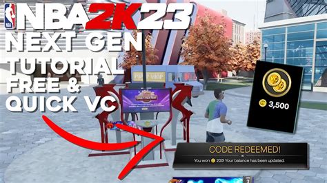 How To Get Free Vc Fast In Nba K Nba K Next Gen Tutorial Youtube