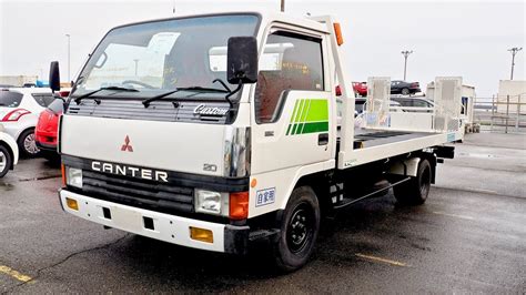 1989 Mitsubishi Canter Car Carrier USA Import Japan Auction Purchase