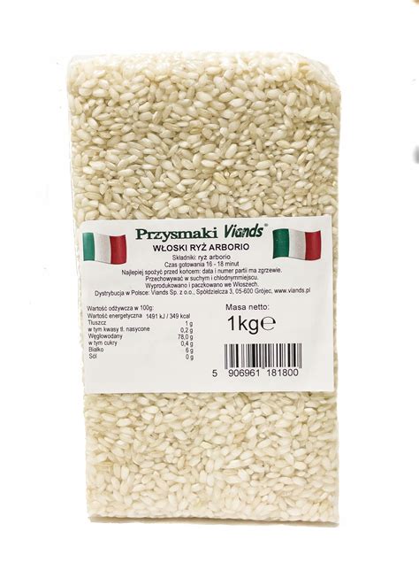 Ryż Arborio włoski 1kg 12577263844 Allegro pl